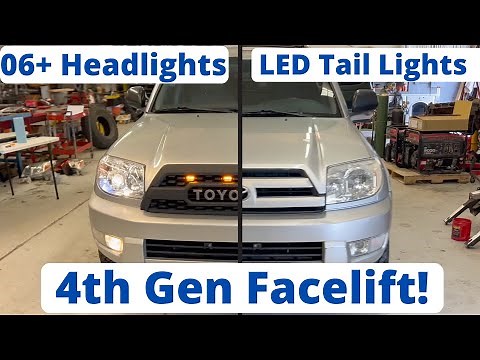 How To Facelift a 4th Gen Toyota 4runner