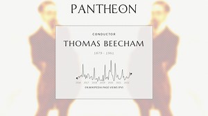 Thomas Beecham Biography | Pantheon