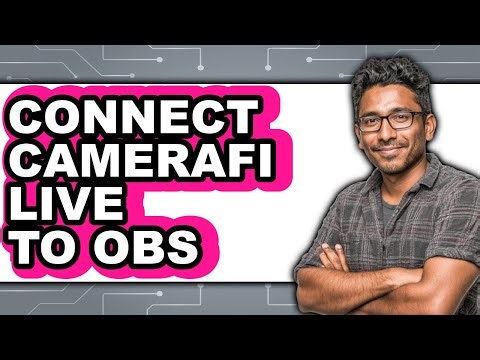 How to Connect Camerafi Live to Obs (full Guide)