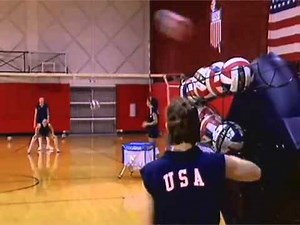 AirCAT Volleyball Training Machine