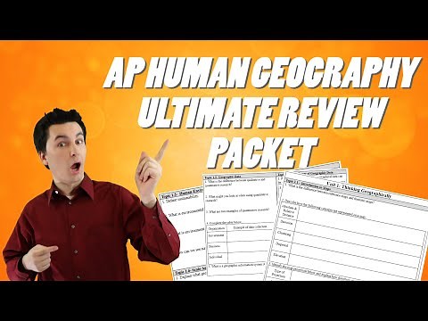 How to Study for AP Human Geography (THE ULTIMATE REVIEW PACKET)