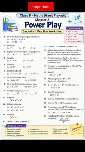 Class 8 Maths PT-1 Practice Questions | Chapters 1, 2 & 3 | Score High in Exam! 📚🔥