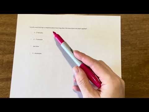 Cosmetology Practice Written Test #1