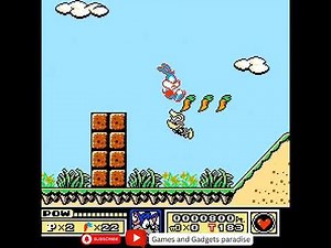 Tiny Toon Adventures Gameplay M22 & GD30 #gamestick #videogames #retrogaming #retroconsole #gaming