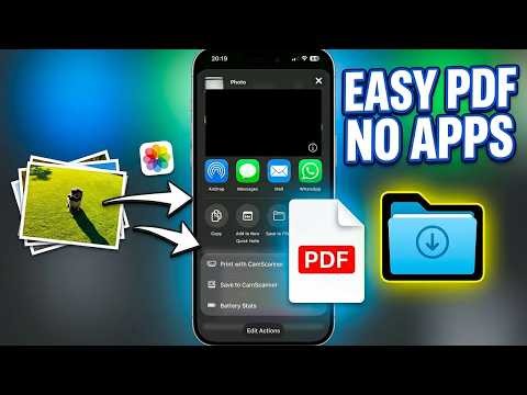 How to Convert Photos to PDF on iPhone or iPad (Quick and Easy)