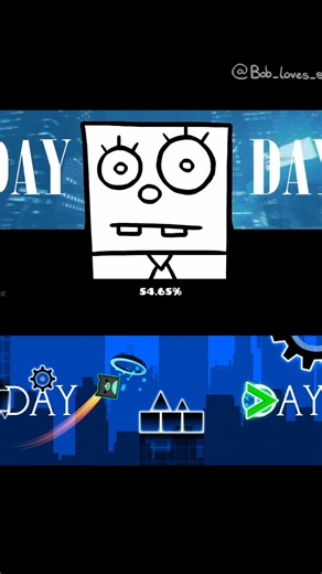 Best Day Ever - Original vs Layout (Geometry Dash 2.2) #shorts #geometrydash