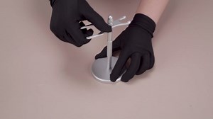 Linkidea Quick Drying Safety Razor Stand, Bathroom Organizer Compatible with Vikings Blade Chieftain, Merkur 34C/38C, Rockwell 6S/6C, Henson AL13, Shaving Accessories Holder (Silver)