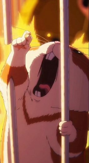 Magical Hamster😈🐹 #anime #anime #aivideo