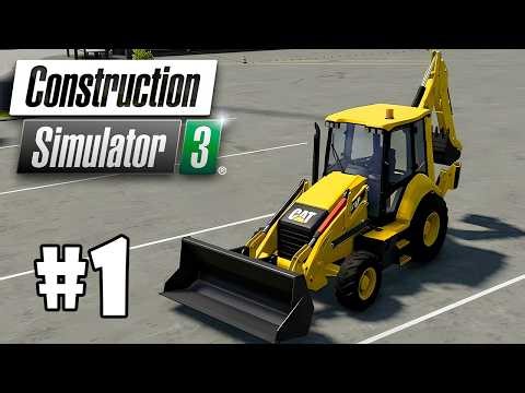 Construction Simulator 3 #1 – Me despidieron… ahora soy constructor 🏗️ | Gameplay en Español