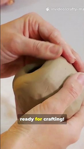 Make Air Dry Clay in 70 Seconds No Oven | Crafty Magnolia #diycrafts