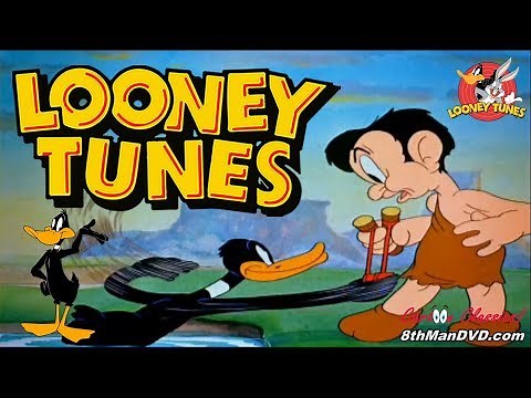 LOONEY TUNES (Looney Toons): DAFFY DUCK - Daffy Duck and the Dinosaur (1939) (Remastered) (HD 1080p)