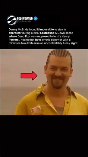 Danny McBride found it impossible to stay in character during a 2010 Eastbound &...