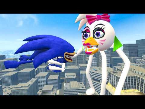 WHAT IF HAPPENS WHEN SONIC CHICA SMILEY'S MEETS ALL SHIN SONIC TAPES LOVE STORY BATTLE Garry's Mod