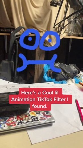 People can probably make some really cool stuff with this animation filter. #Animation #animationmeme #animationfilter #animator #animatorsoftiktok #tiktokanimators