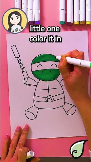 Teenage Mutant Ninja Turtles Coloring Pages!