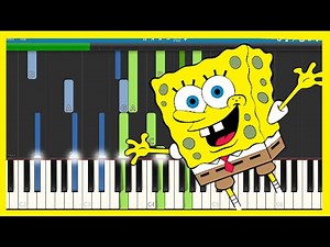 Spongebob Cocktail Lounge [PIANO TUTORIAL]