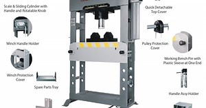 Durapac 100 Ton H-Frame Press HP-100A