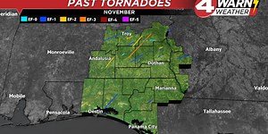 Alabama enters historically active tornado month