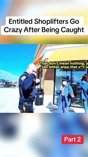 Part 2 | Entitled Shoplifters Go Crazy After Being Caught #cops #policevideo #viralvideo #bodycam
