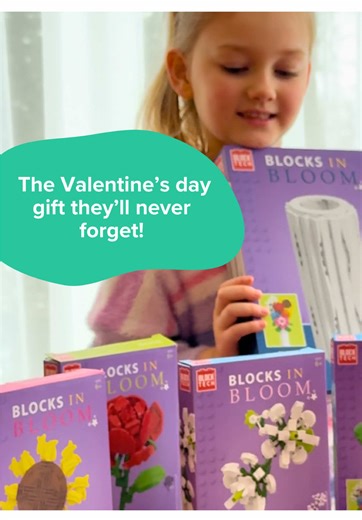 Unforgettable Valentine's Gift: Block Tech Flowers Mini Box