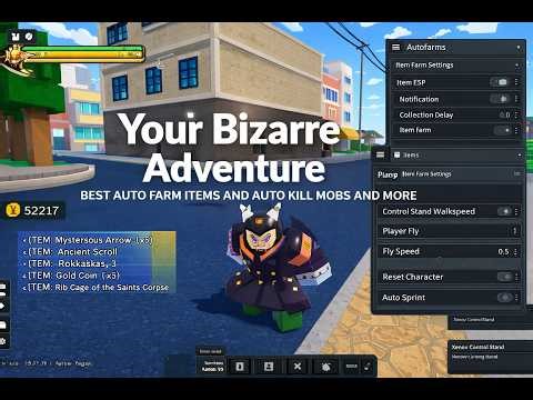 YBA Script Showcase (Xenov V3) – FULL Auto Farm + Lucky Arrow Method 🤯 FREE EXECUTOR