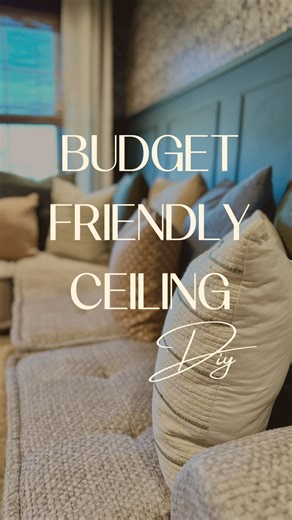 6.9K views · 58 reactions | Here’s A Budget Friendly DIY Ceiling...