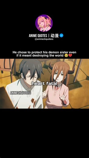 𝗔𝗡𝗜𝗠𝗘 𝗤𝗨𝗢𝗧𝗘𝗦 | 动漫 on Instagram: "Brother who saved his sister 💖 • 𝗔𝗻𝗶𝗺𝗲 : Tatsuki Fujimoto 17-26 • 𝗦𝗲𝗮𝘀𝗼𝗻𝘀 : 1 • 8 Episodes (Complete) • 𝗥𝗮𝘁𝗶𝗻𝗴 : Not yet rated • 𝗚𝗲𝗻𝗿𝗲 : Action • Supernatural • Drama • Romance ‎• ᵝ