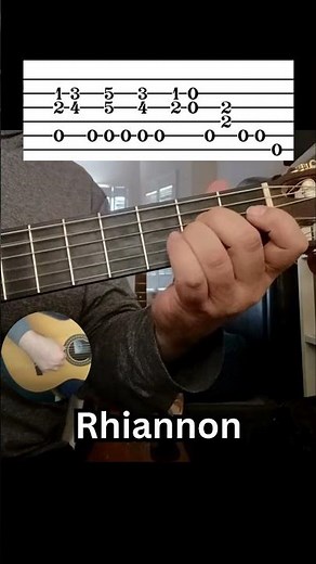 Rhiannon Fleetwood Mac Guitar Tutorial