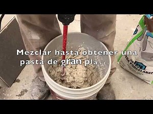 NIVELTEX Autonivelante Cementoso para Coronación en Interiores