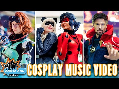 MCM COMIC CON LONDON 2022 - COSPLAY MUSIC VIDEO - FT. MIRACULOUS, DR STRANGE, APEX, STRANGER THINGS
