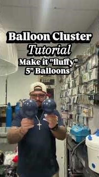 Learn how to create a balloon cluster✨ #balloontutorial #balloonartist #balloonstylist