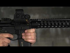 AR15 Super Slow Mo Firing and Reloading