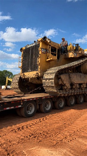Bulldozer Lost Its Balance: Massive Caterpillar Tipping Incident
