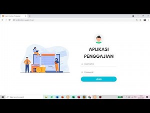 source code gratis, aplikasi penggajian / payroll master barbasis web php mysql