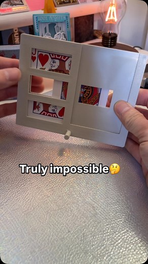 Just witnessed pure magic! ✨ Incredible card split in pieces! #reelsviralvideo #magiccards | Ktrickstery