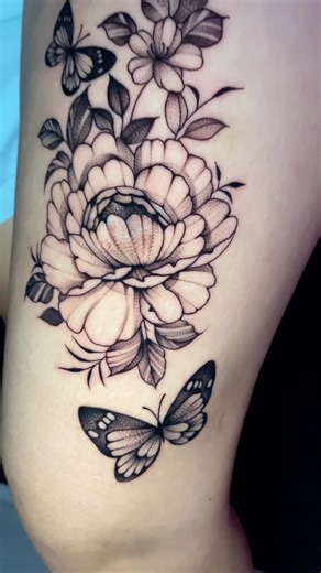 2.9K views · 25 reactions | Scarred no more珞Scar cover up tattoo for my first-timer client Bronc tattoo supply Bigwasp Needle Cartridges #tattoo #scarcoveruptattoo #peonytattoo #tattooideas #tattoodesign #tattooartist #femaletattooartist #foryoupageシ #broncproteam #bronc #bronctattoosupply #bronctattoopen #bronctattooneedles #bigwaspcartridges | Yam's Secret Hideout | Facebook