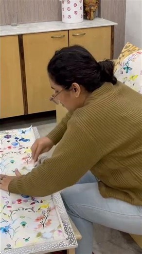 DIY Wallpaper Art ✨DIY with Rachna Raizada💕