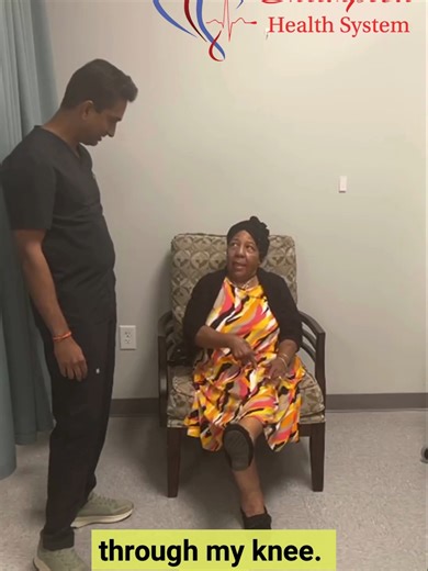 Relief from Knee Pain on same day |No surgery| No downtime Let's hear the truth from our patient on relief from knee pain within minutes. Knee pain from osteoarthritis can limit your mobility and affect your quality of life. Genicular Artery Embolization (GAE) is a minimally invasive procedure that reduces pain and inflammation in the knee without major surgery. At Champion Health System, our experts provide advanced, safe, and effective treatments to help you regain movement and enjoy daily act