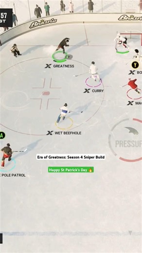 NHL 26 Season 4 Gameplay: Stay open and be prepared to shoot! #nhl26 #hockey #eashl