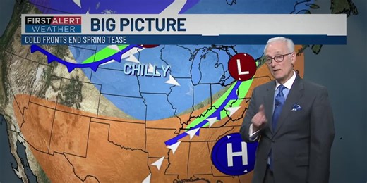 First Alert Weather  | Turbulent spring in winter skies