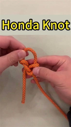 How to Tie a Cowboy Lasso! 🤠 The Honda Knot #camping #gtknot #knots #ropeknot #diy