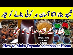 How to Make Organic Shampoo at Home | Natural Hair Care DIY | Chemical-Free Shampoo Recipe