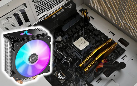 【教程】AMD配置电脑安装乔思伯CR1000等塔式散热器教程