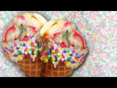 Rainbow Tie-Dye Ice-Cream Recipe