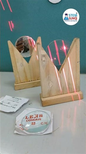 Concave Lens - STEM Physics Lab Equipment