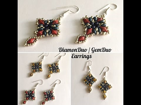 GemDuo / DiamonDuo Earrings