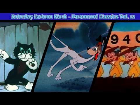 🎬 Paramount Cartoon Block – Volume 15 | 1 Hour of Classic Cartoons (1940s–1950s)