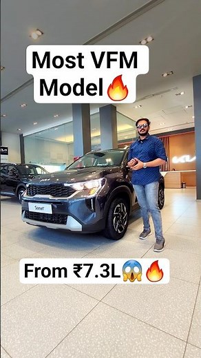 From Just ₹7.3L😱🔥 Kia Sonet 2026 New Model 🔥 Sonet 2026 HTK O Model 🔥 #shorts #shortsfeed
