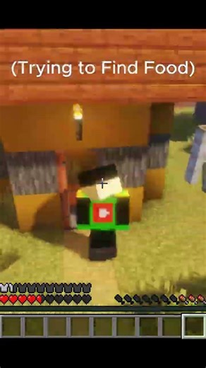 Running Until I Find a Pillager Outpost 🏃 ♂️🏰#minecraft #minecraftrun #minecraftfunny #bamboo