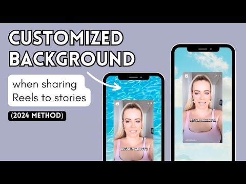 How to add a photo or video behind a Reel in Instagram stories [2024 method] 📱